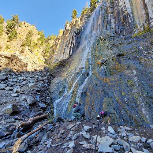 Admiring-the-falls-Palisade-Falls