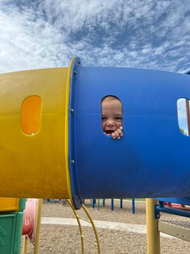 20220525-Isaiah-in-the-tunnel-Kalona-Park